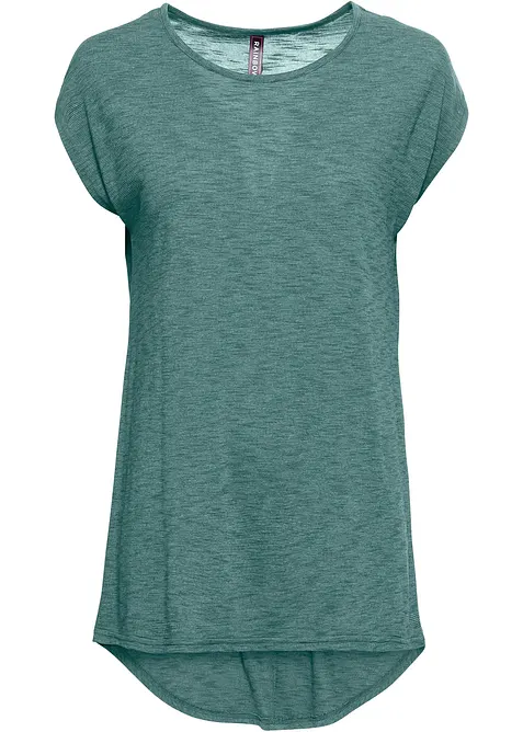 Maglia lunga in misto viscosa, bonprix