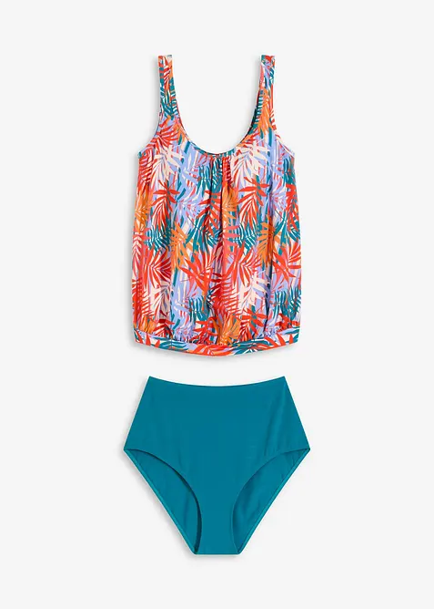 Tankini oversize (set 2 pezzi), bonprix