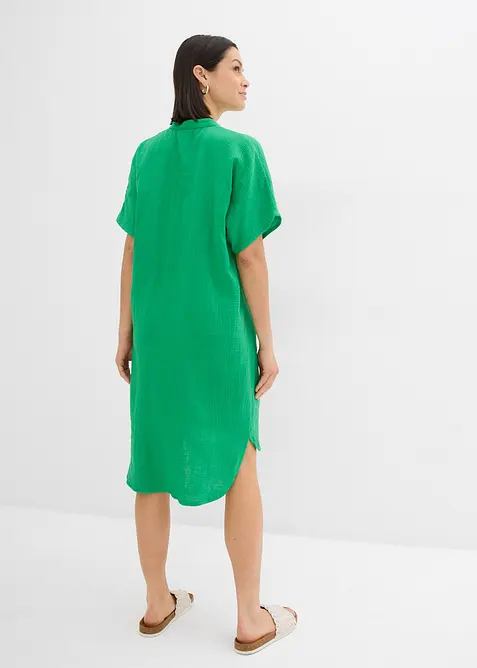 Abito chemisier in puro cotone, bonprix