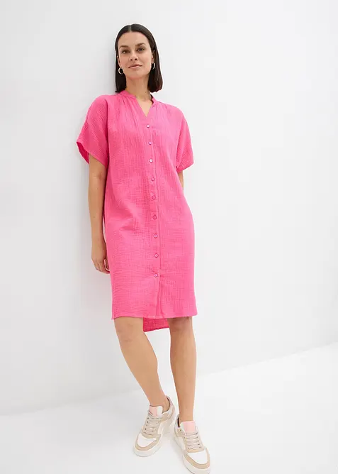 Abito chemisier in puro cotone, bonprix