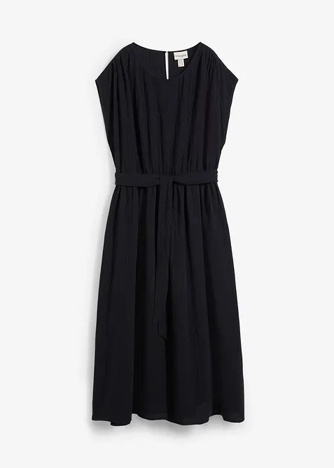 Abito midi in puro cotone, bonprix