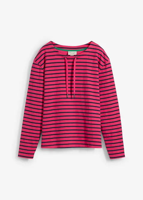 Felpa in tessuto operato, bonprix