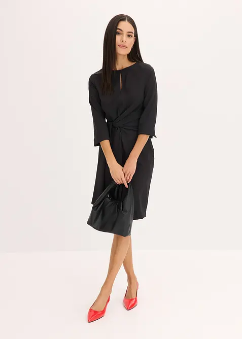 Abito con cintura da annodare, bonprix