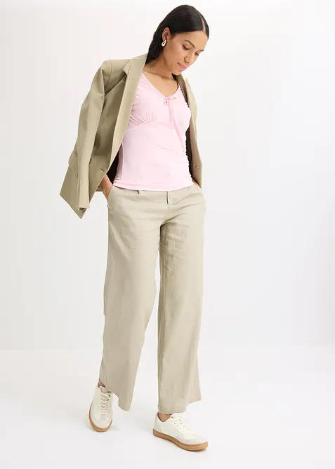 Maglia con arricciatura, bonprix