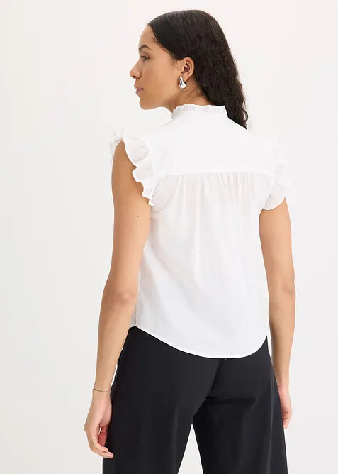 Blusa leggera senza maniche, bonprix