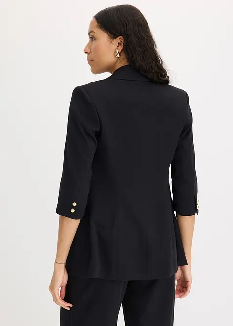 Blazer lungo con maniche a 3/4, bonprix