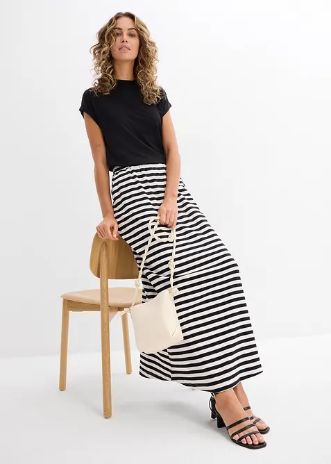 Gonna lunga in puro cotone biologico, bonprix