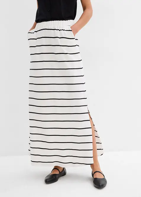 Gonna lunga in puro cotone biologico, bonprix