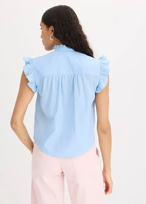 Blusa leggera senza maniche, bonprix