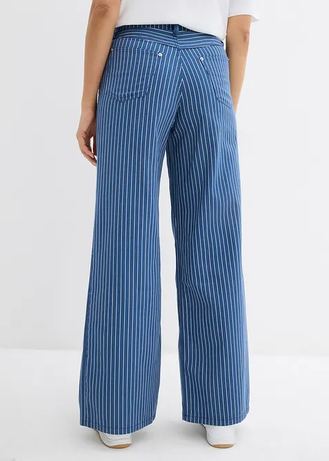 Pantaloni in twill di puro cotone, bonprix