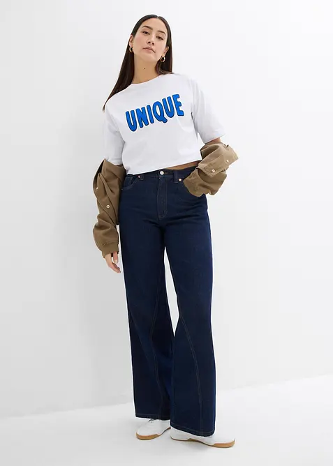 T-shirt in puro cotone, bonprix