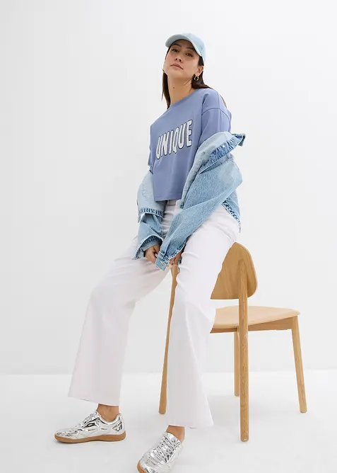 T-shirt in puro cotone, bonprix