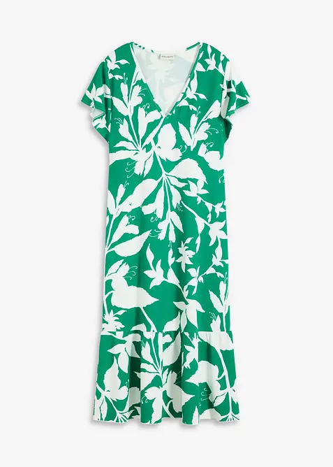 Abito midi con maniche ad aletta, bonprix