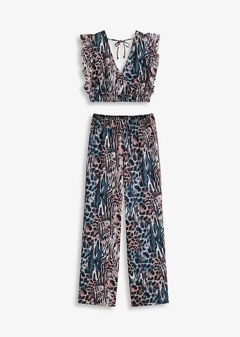Top e pantaloni (set 2 pezzi), bonprix
