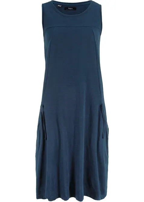 Abito in jersey di cotone con tasche, bonprix