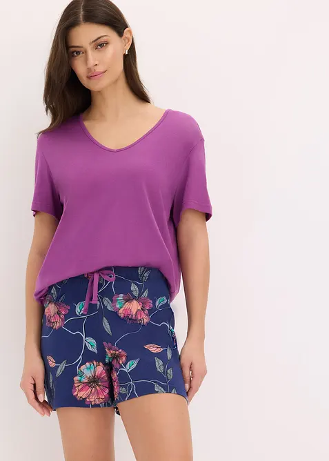 Pigiama estivo in misto viscosa morbido, bonprix