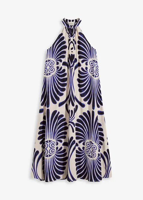 Abito lungo ampio in viscosa fluente, bonprix