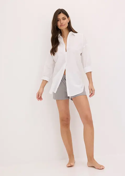 Pantaloni pigiama corti (pacco da 3), bonprix