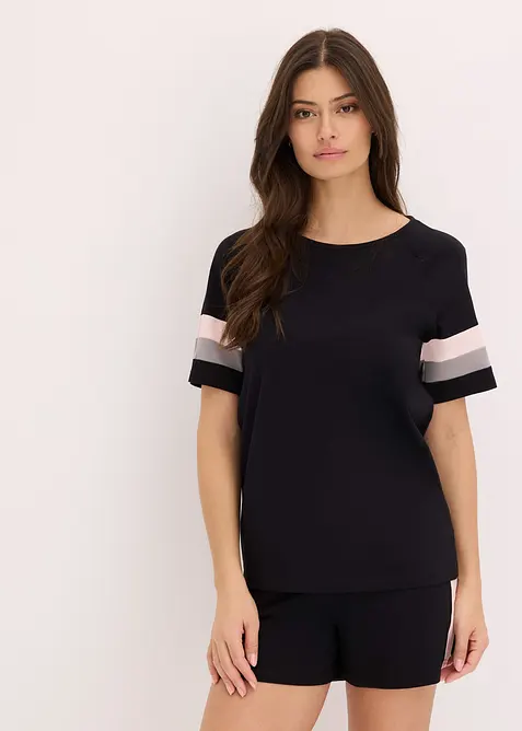 Pigiama estivo in puro cotone, bonprix