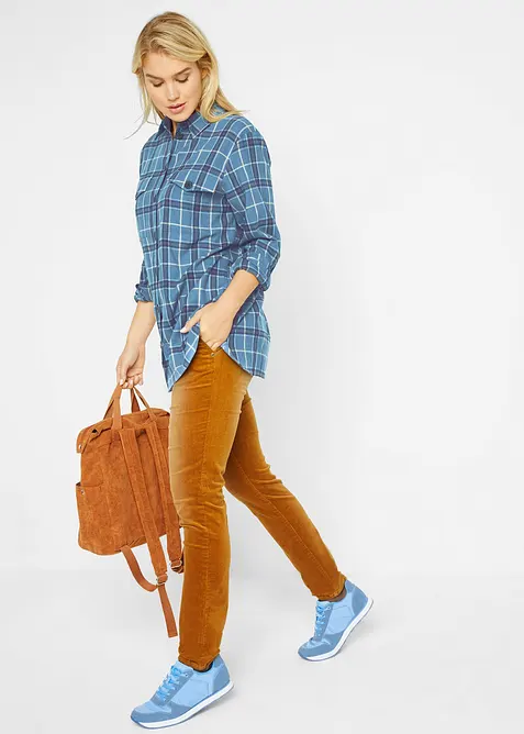 Camicia in flanella particolarmente  calda, bonprix