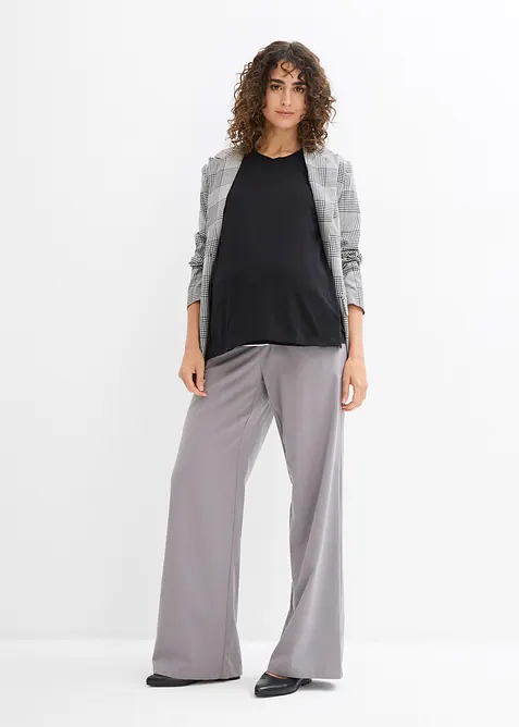 Maglia prémaman / da allattamento 2 in 1 in cotone biologico (pacco da 2), bonprix