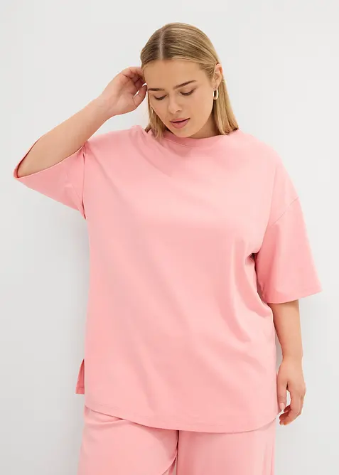 Maglia lunga in interlock, bonprix