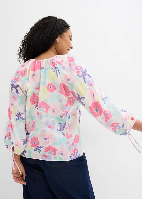 Tunica in mussola di puro cotone, bonprix