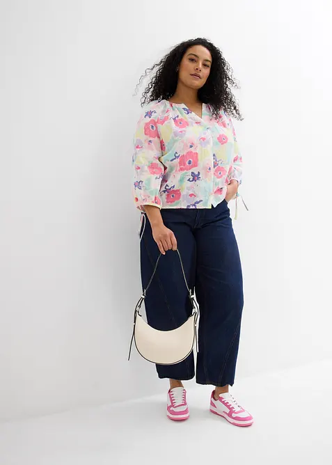 Tunica in mussola di puro cotone, bonprix