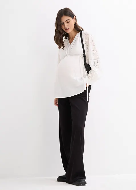 Blusa pr&eacute;maman in mussola di cotone, bonprix