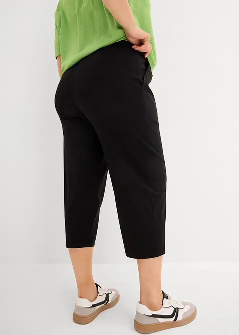 Pantaloni in felpa di cotone elasticizzato, bonprix