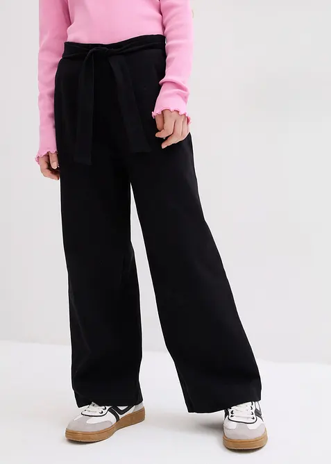 Pantaloni culotte in cotone biologico con elastico in vita, bonprix
