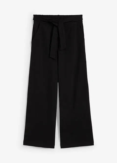 Pantaloni culotte in cotone biologico con elastico in vita, bonprix
