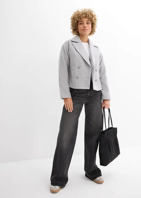 Caban in simil lana, bonprix