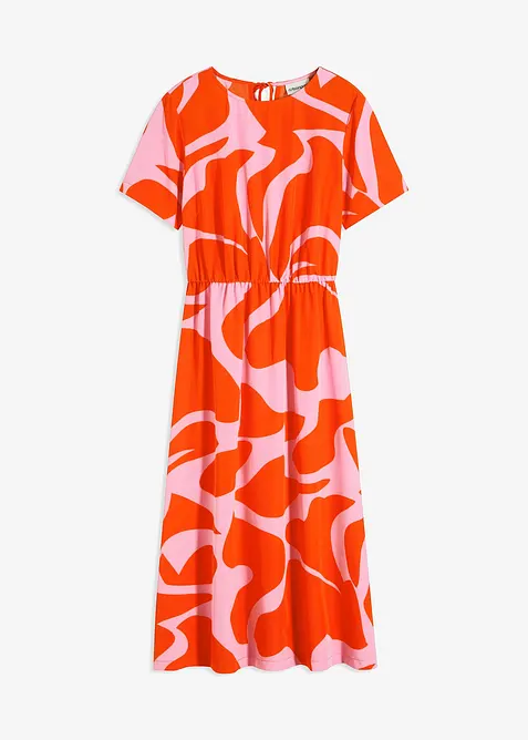 Abito midi fantasia, bonprix