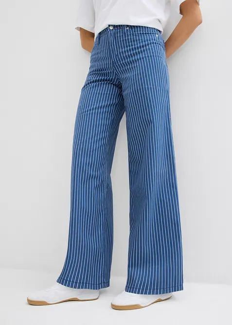 Pantaloni in twill di puro cotone, bonprix