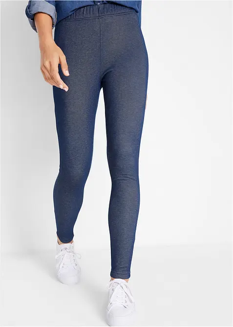 Leggings termici morbidi effetto jeans, bonprix