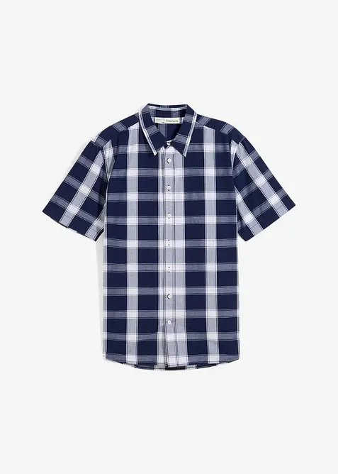 Camicia a maniche corte in puro cotone, bonprix