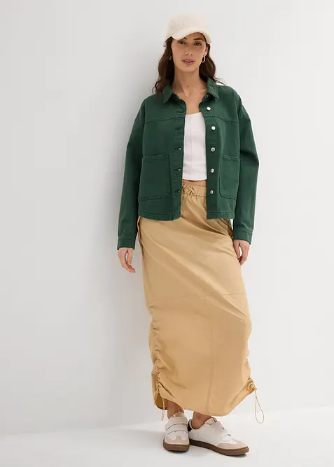 Giacca-camicia in puro cotone, bonprix