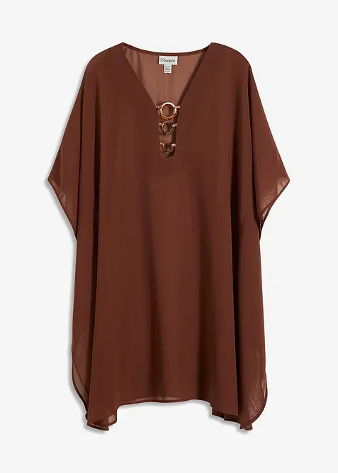 Tunica copricostume in chiffon leggero, bonprix