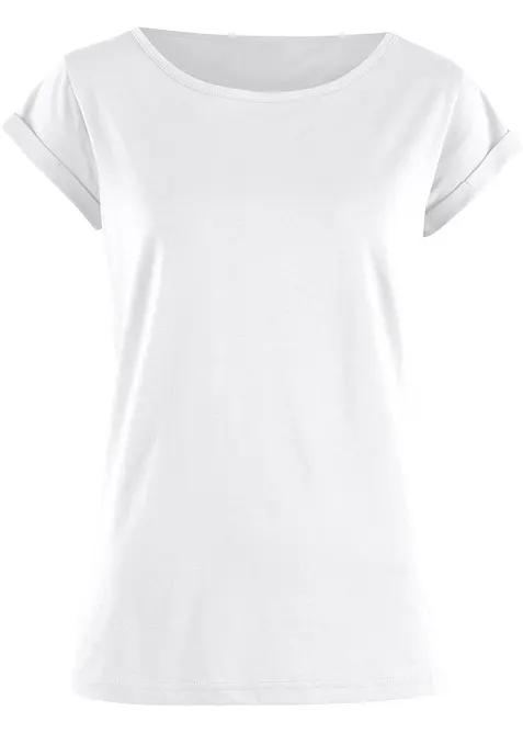 T-shirt in puro cotone, bonprix