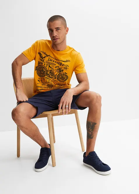 T-shirt in puro cotone, bonprix