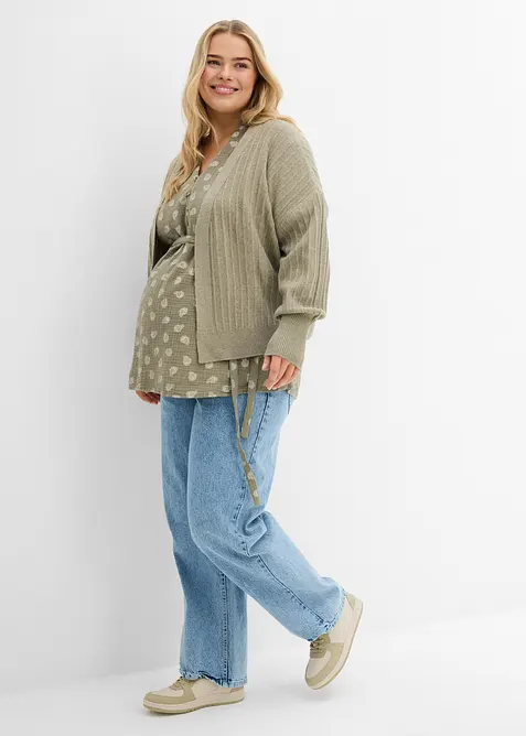 Blusa pr&eacute;maman / da allattamento in mussola di puro cotone, bonprix