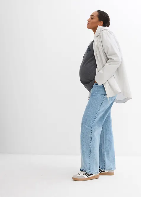 Giacca prémaman ultraleggera impermeabile e antivento con inserto babywearing, bonprix