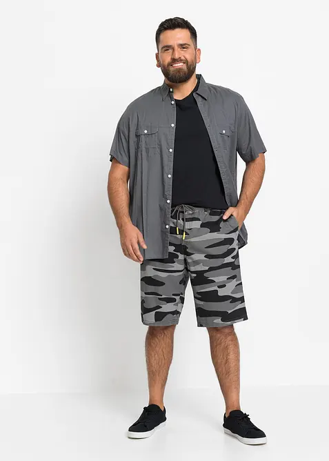 Camicia a maniche corte in puro cotone, bonprix