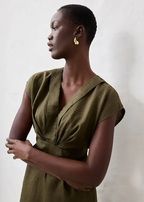 Abito a tubino in puro lino, bonprix