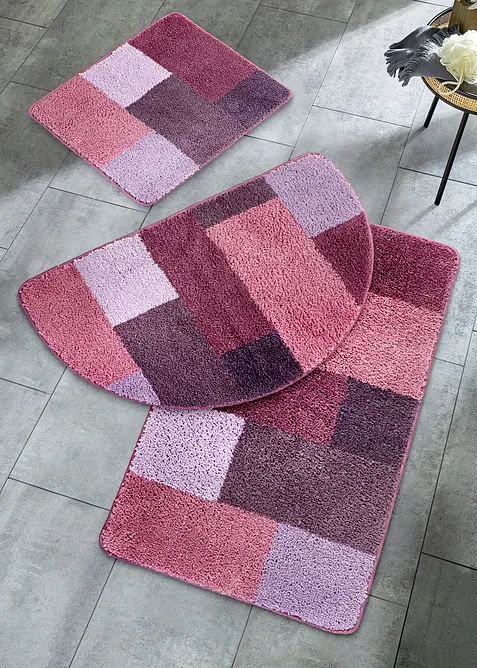 Tappeto da bagno in lavorazione tufting dai colori pastello, bonprix