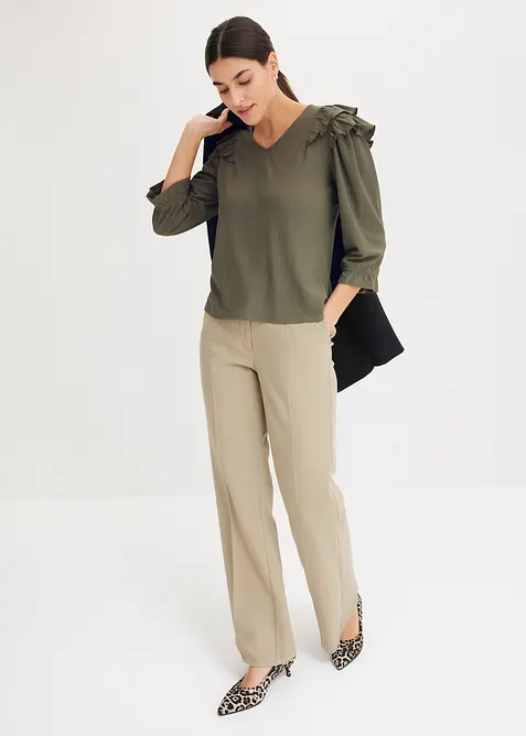 Pantaloni eleganti con cinta comoda, bonprix