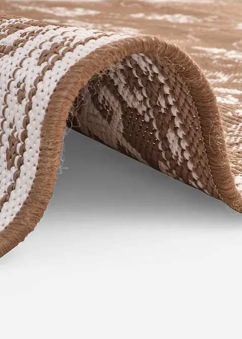 Tappeto da interno ed esterno double-face con motivo orientale, bonprix