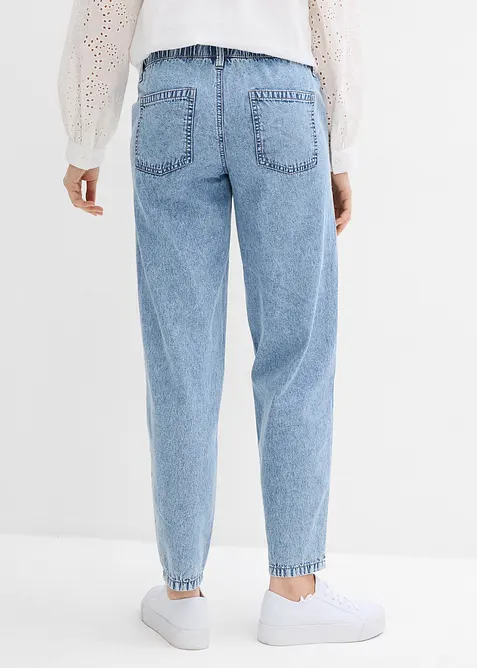 Jeans pr&eacute;maman alla caviglia, boyfriend fit, bonprix