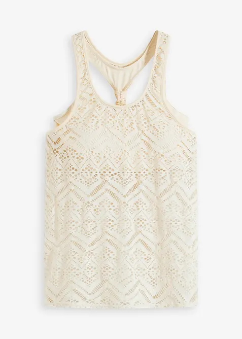 Tankini in pizzo (set 2 pezzi), bonprix